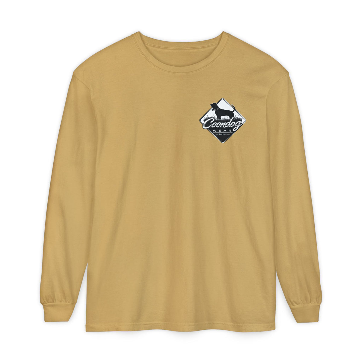 Coondog Classic White Diamond Hunting Long Sleeve Shirt