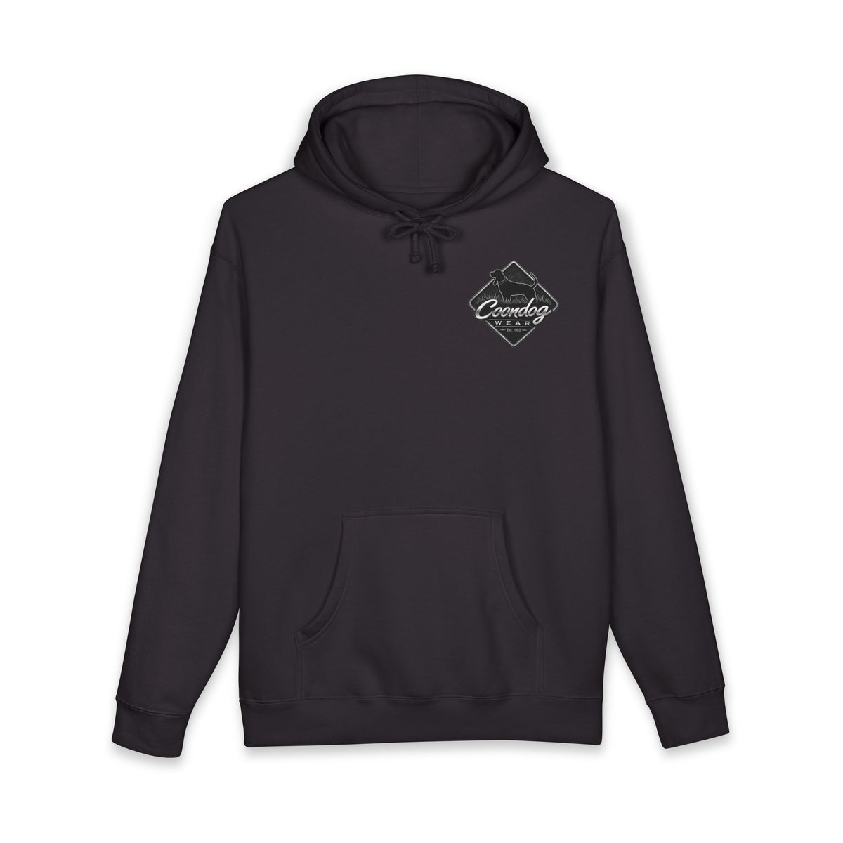 Coondog Stone Cold Black Diamond Heavyweight Hoodie
