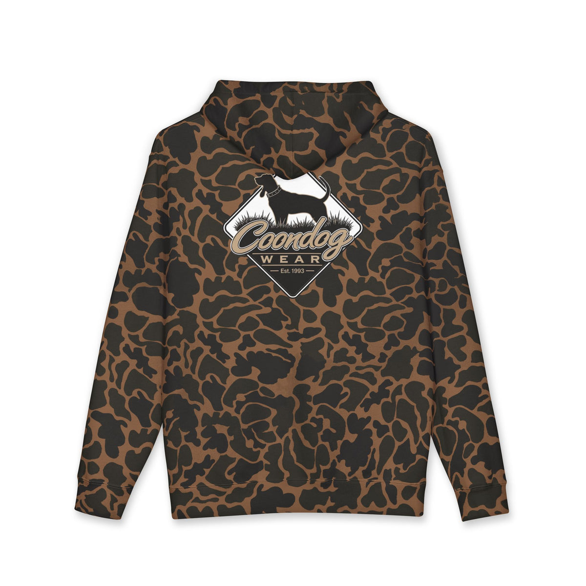 Coondog Classic Tan Diamond Heavyweight Hoodie
