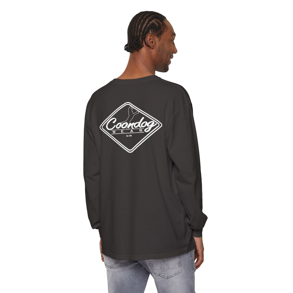 Coondog White Diamond Long Sleeve Shirt