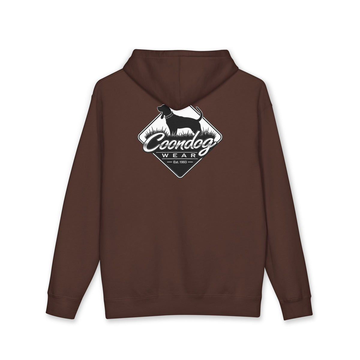 Coondog Classic White Diamond Heavyweight Hoodie