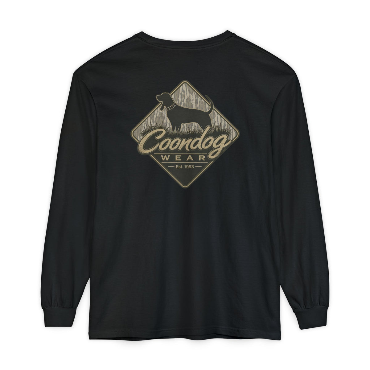 Coondog Bottom Land Diamond Hunting Long Sleeve Shirt
