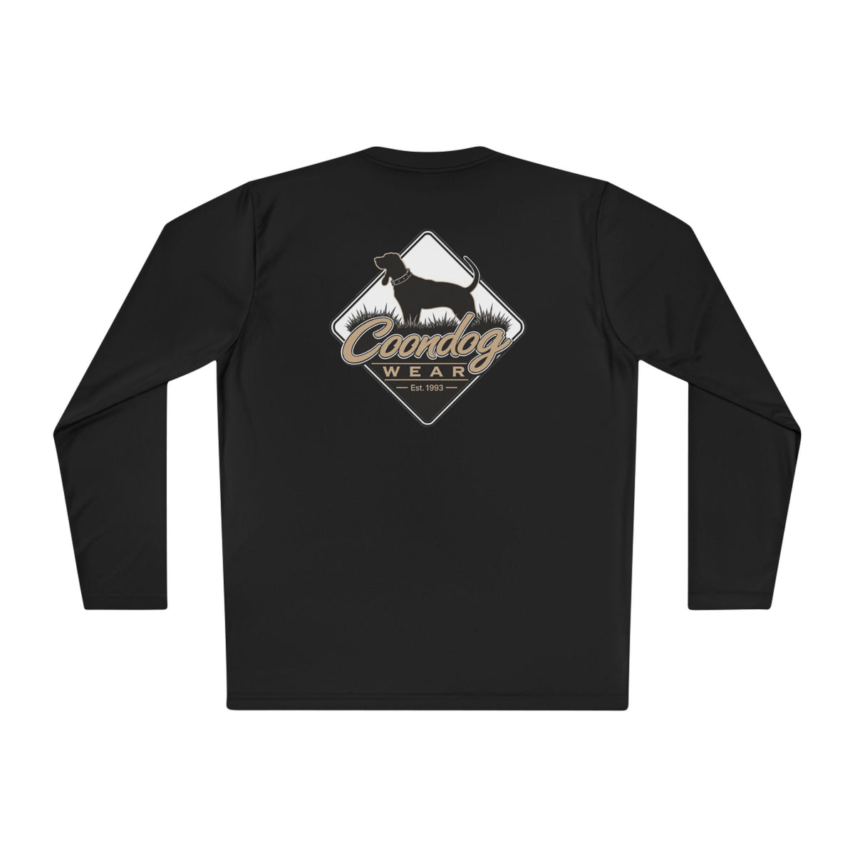 Coondog Classic Tan Diamond Performance Long Sleeve Shirt