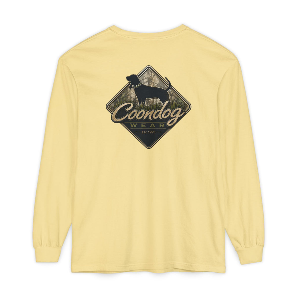 Coondog Hardwood Diamond Hunting Long Sleeve Shirt