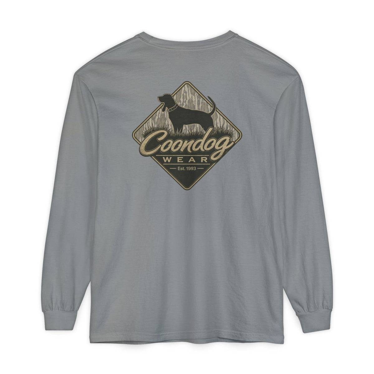 Coondog Bottom Land Diamond Hunting Long Sleeve Shirt