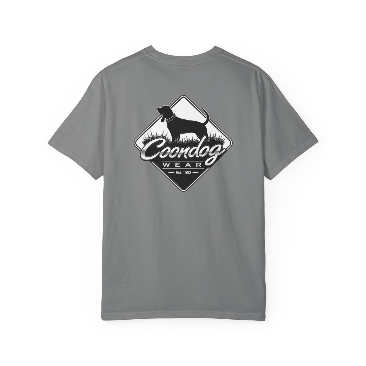 Coondog Classic White Diamond Hunting T-Shirt