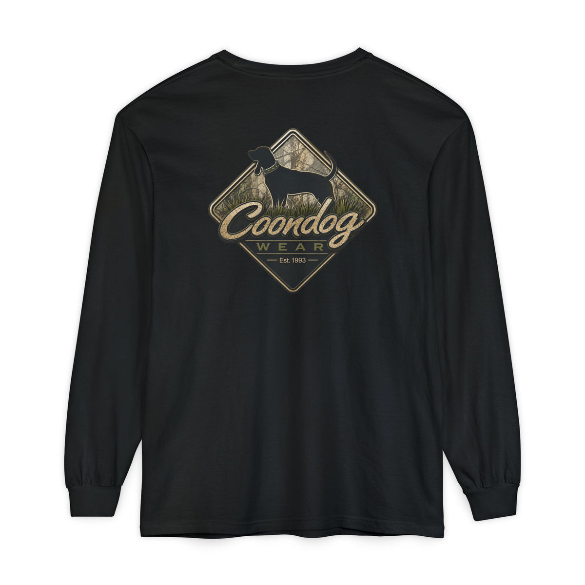 Coondog Hardwood Diamond Hunting Long Sleeve Shirt