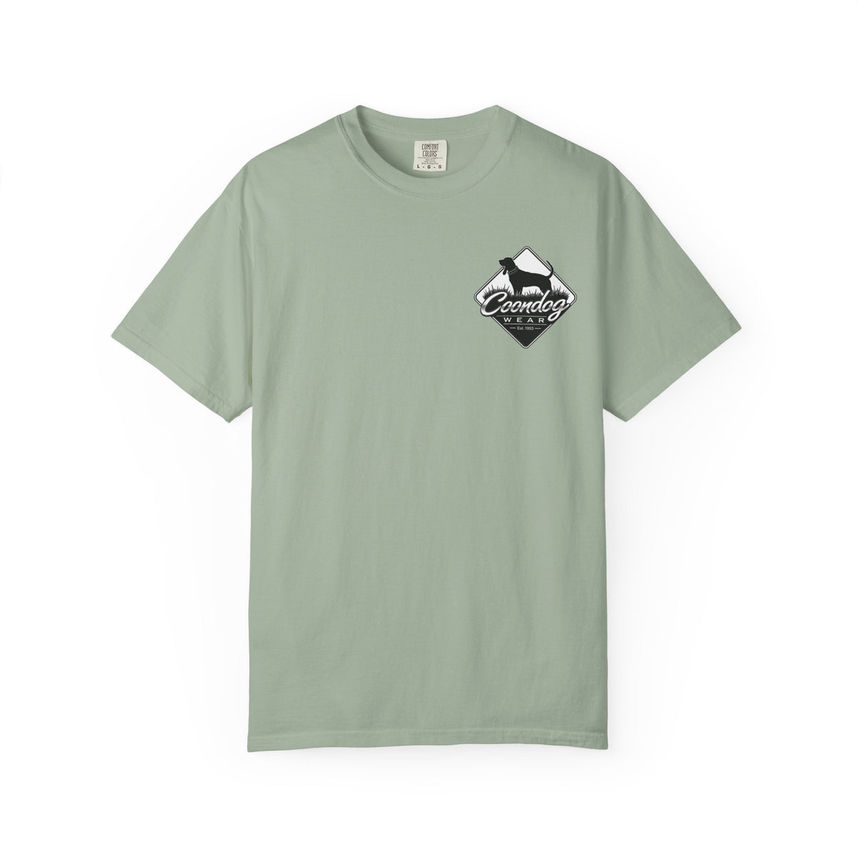 Coondog Classic White Diamond Hunting T-Shirt