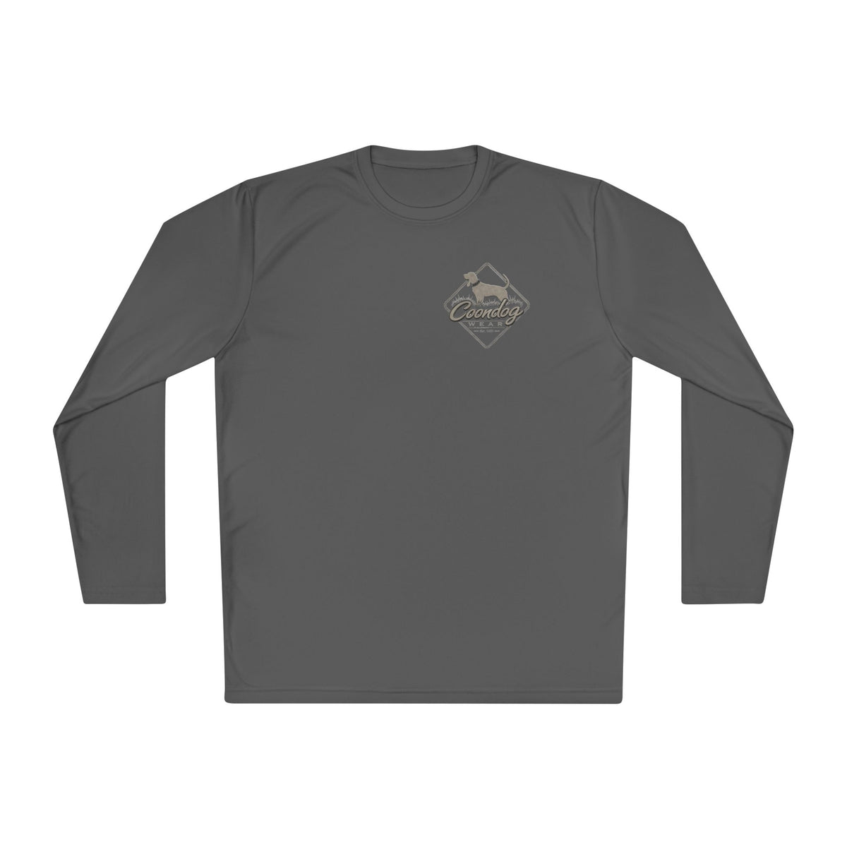 Coondog Stone Cold Concrete Diamond Performance Long Sleeve Shirt