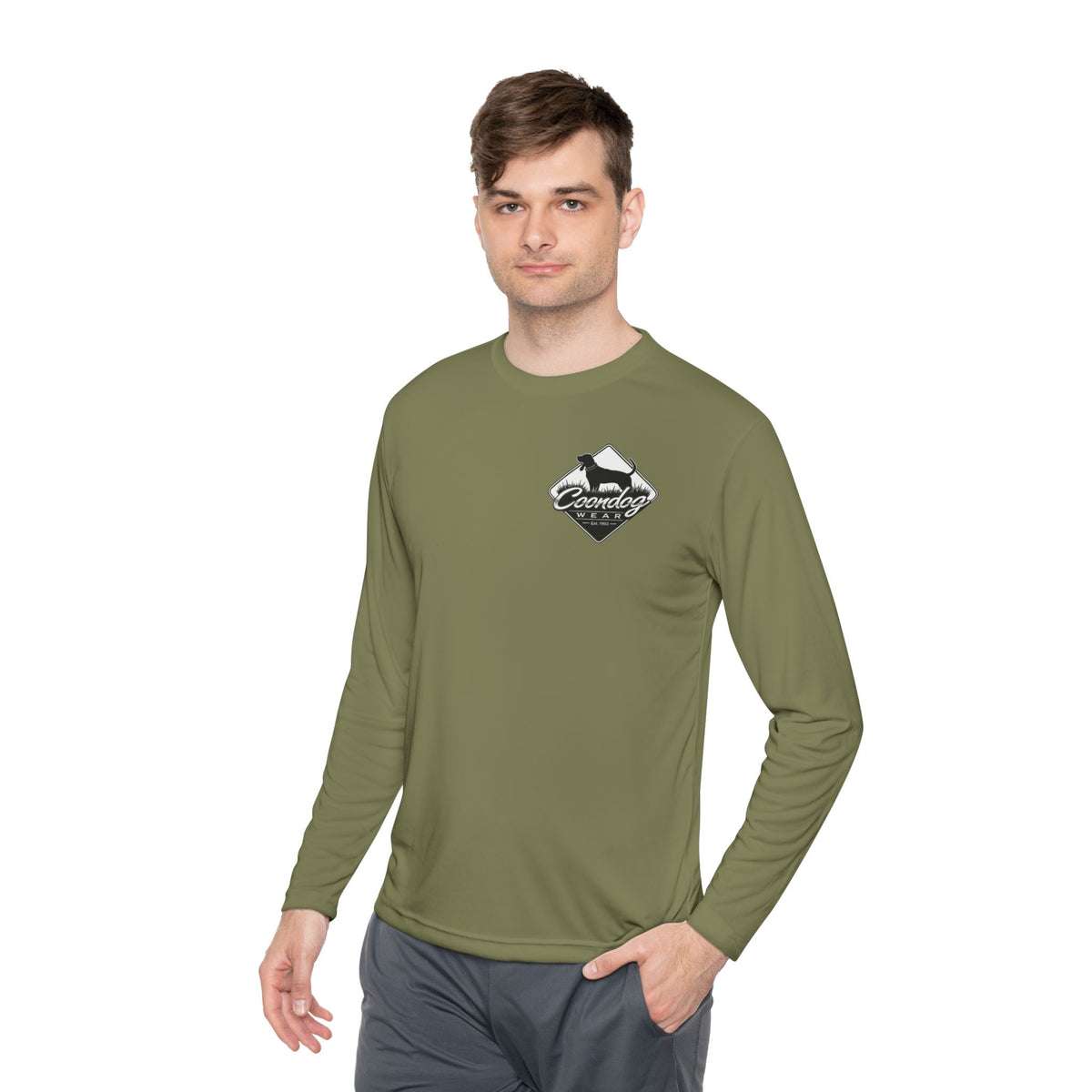 Coondog Classic White Diamond Performance Hunting Long Sleeve