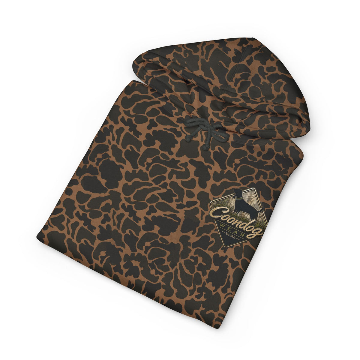 Coondog Hardwood Black Diamond Heavyweight Hoodie