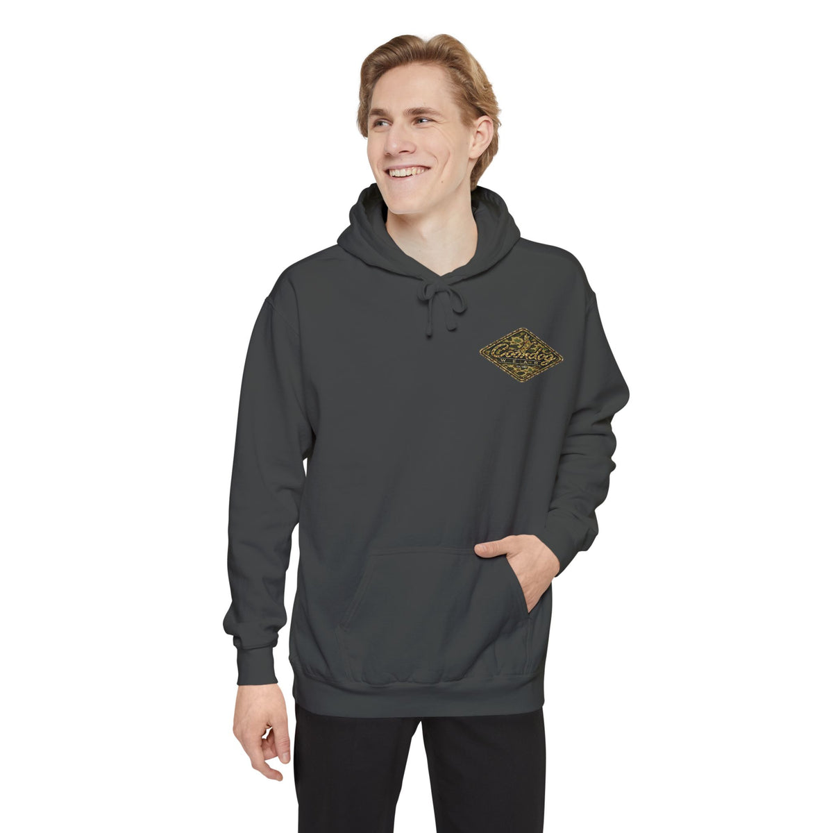 CoonDog Vintage Duck Camo Diamond Heavyweight Hunting Hoodie