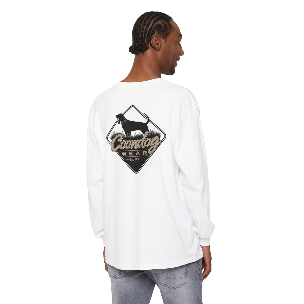 Coondog Classic Tan Diamond Hunting Long Sleeve Shirt