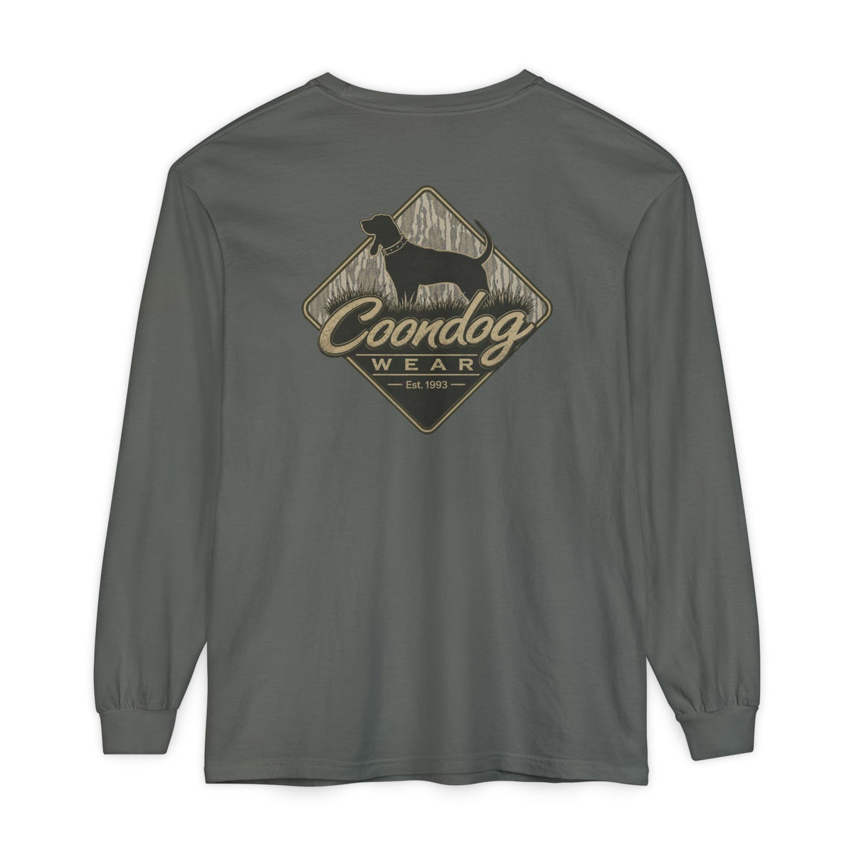 Coondog Bottom Land Diamond Hunting Long Sleeve Shirt