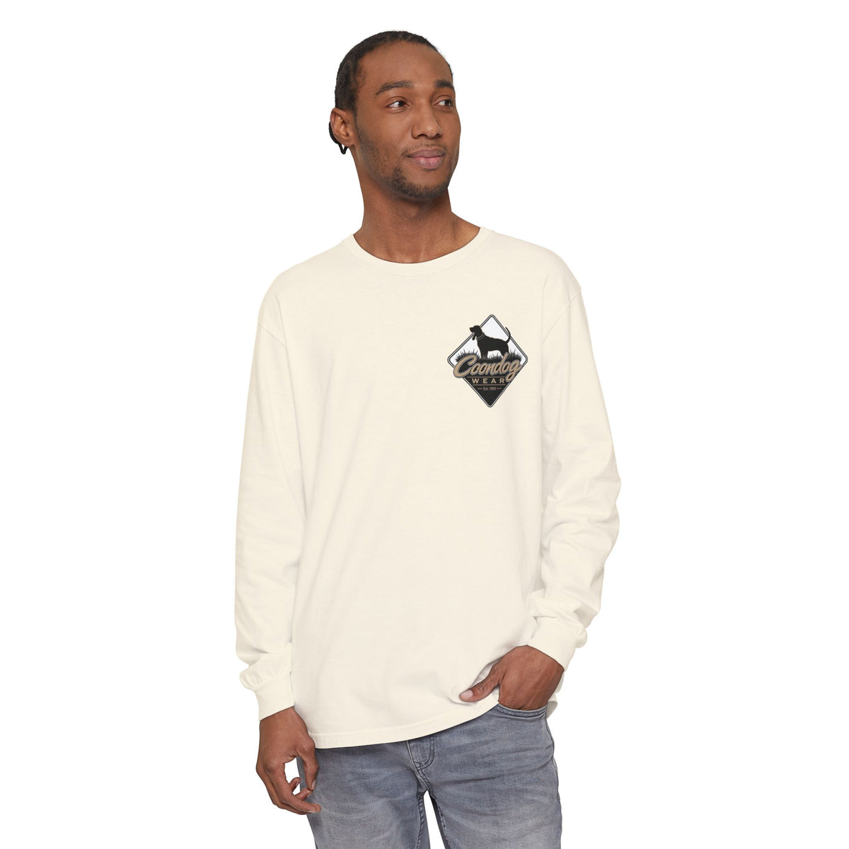 Coondog Classic Tan Diamond Hunting Long Sleeve Shirt