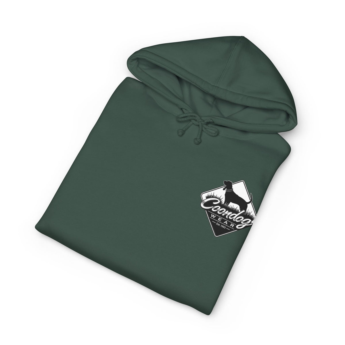 Coondog Classic White Diamond Heavyweight Hoodie