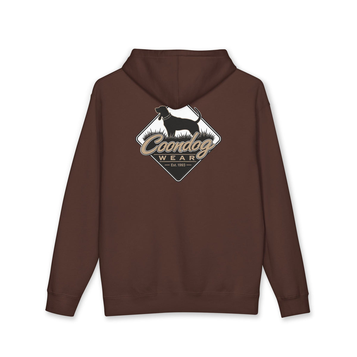 Coondog Classic Tan Diamond Heavyweight Hoodie
