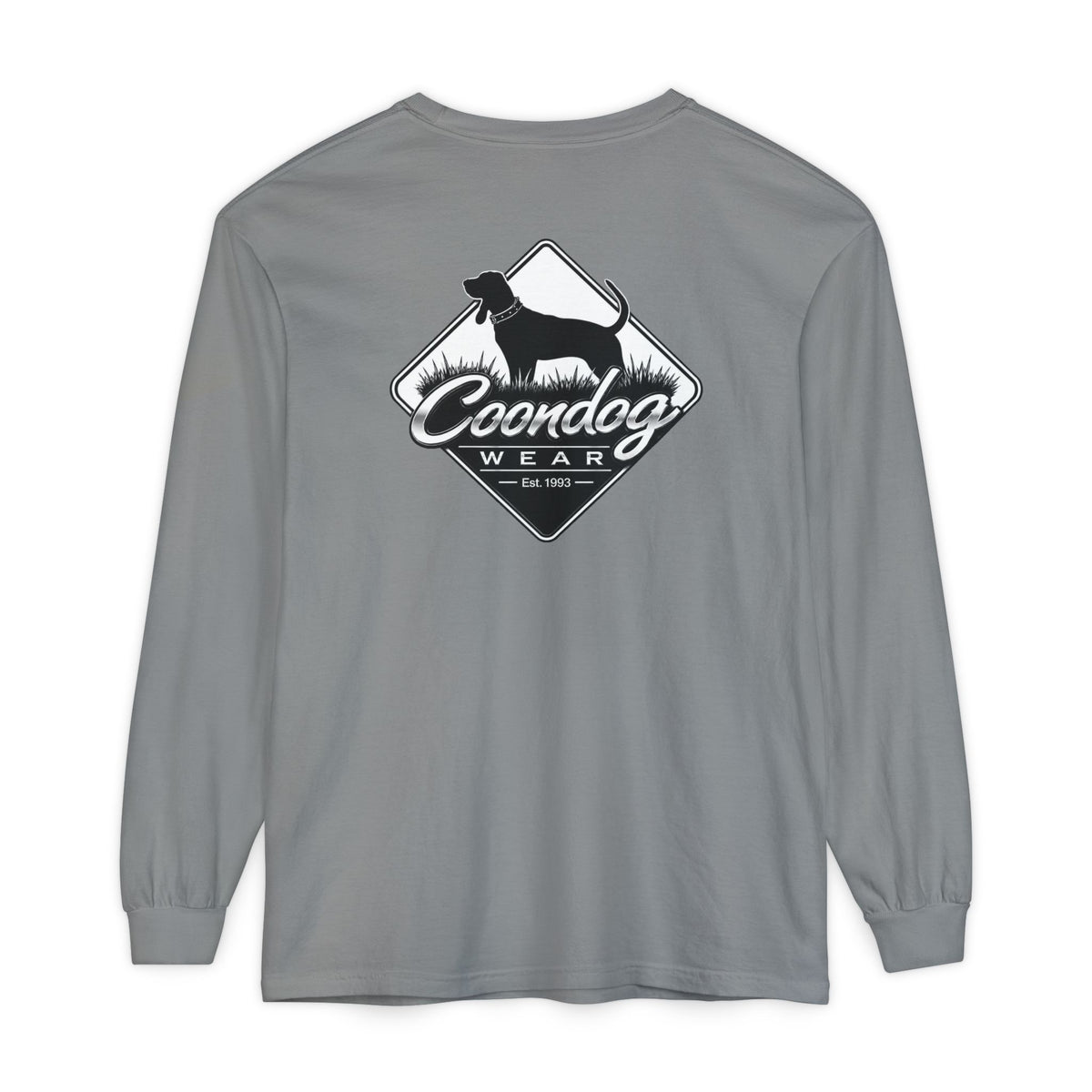 Coondog Classic White Diamond Hunting Long Sleeve Shirt