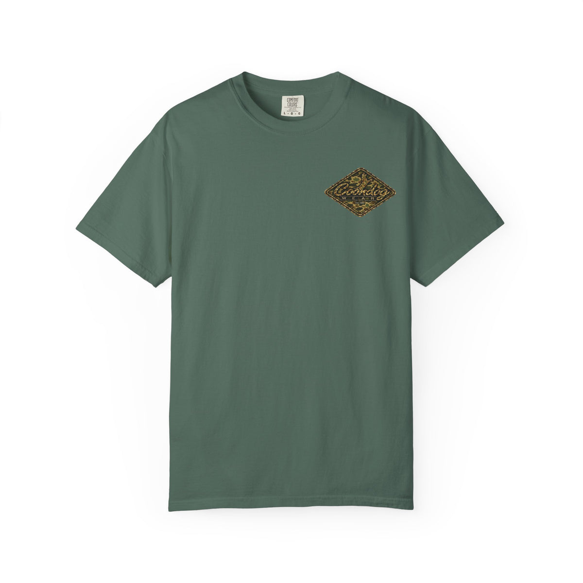 Coondog Vintage Duck Camo Diamond Hunting T-Shirt