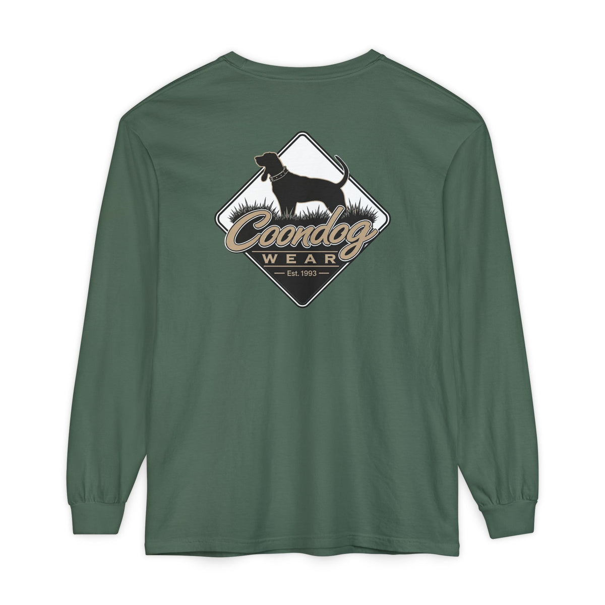 Coondog Classic Tan Diamond Hunting Long Sleeve Shirt
