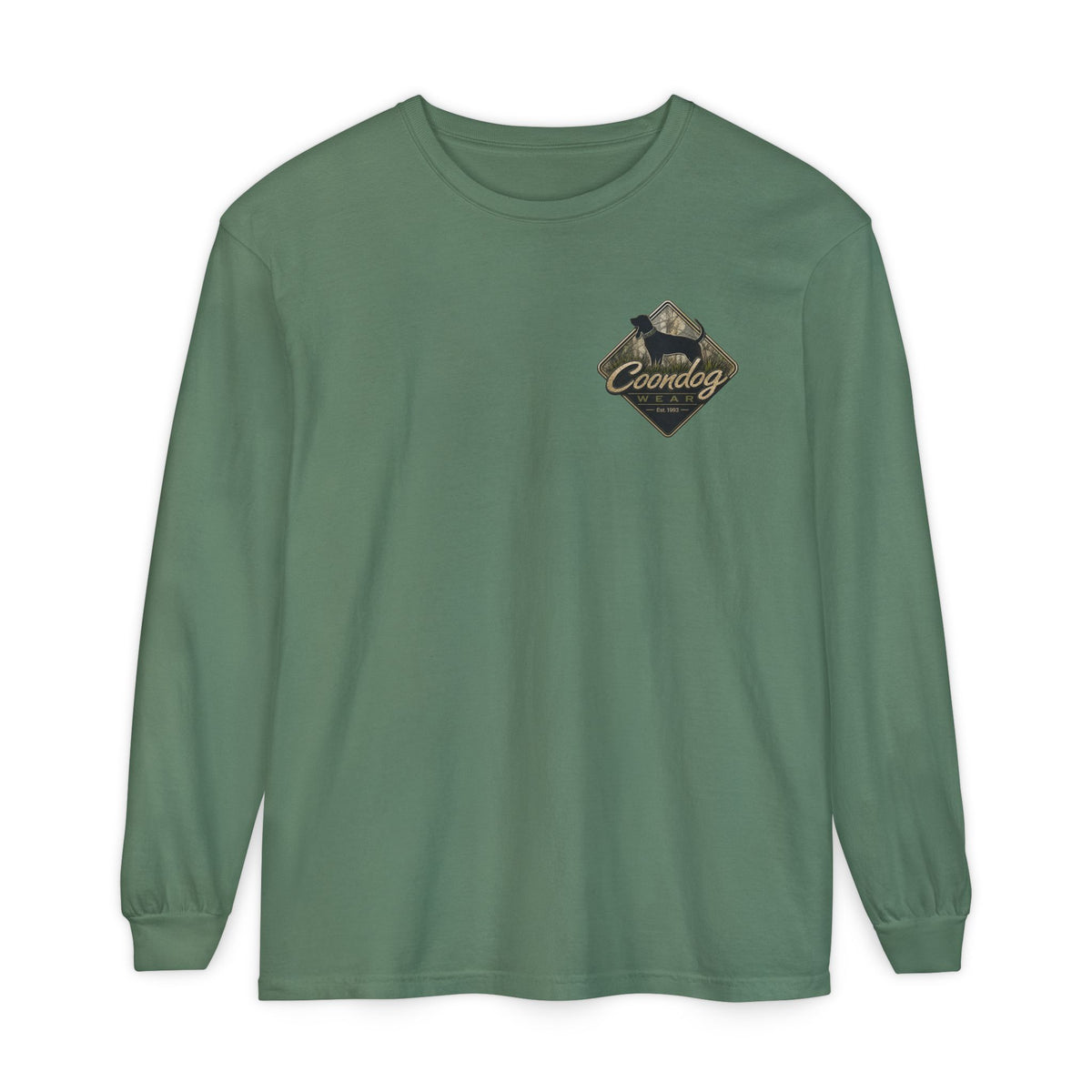 Coondog Diamond Hunting Long Sleeve Shirt