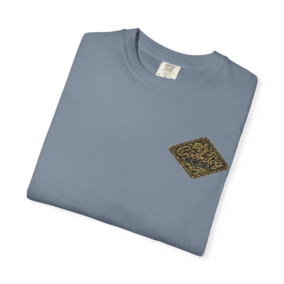 Coondog Vintage Duck Camo Diamond Hunting T-Shirt