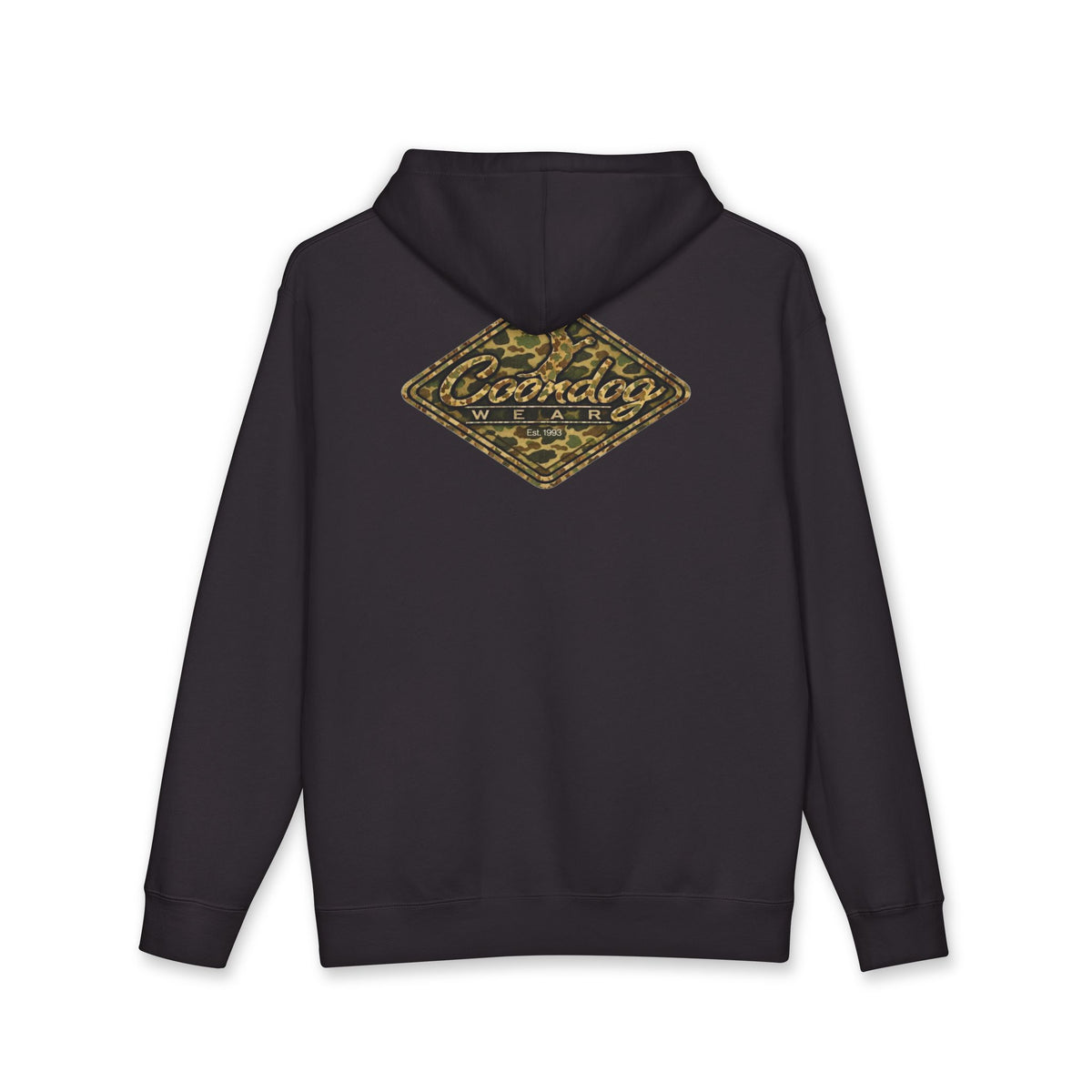 Coondog Vintage Duck Camo Diamond Heavyweight Hoodie