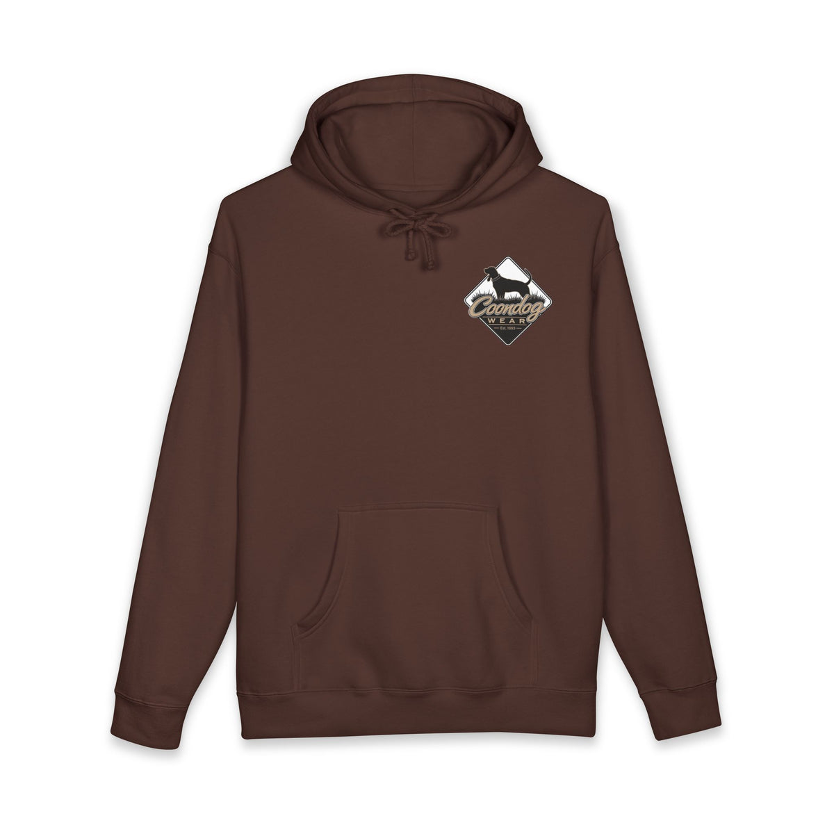 Coondog Classic Tan Diamond Heavyweight Hoodie