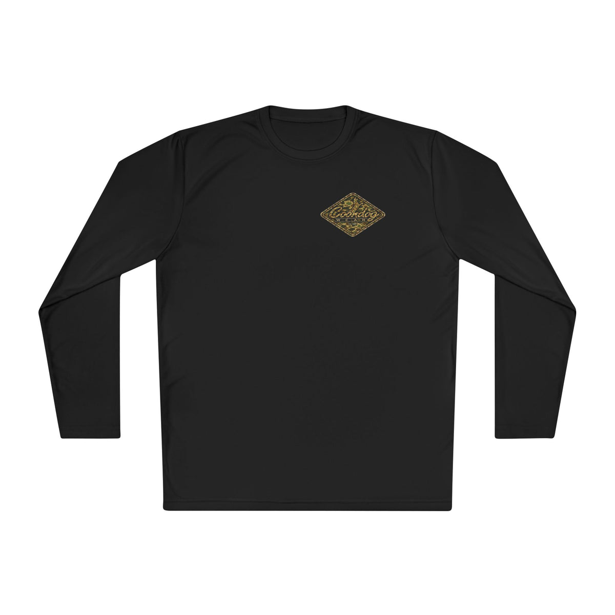 Coondog Vintage Duck Camo Diamond Performance Long Sleeve Shirt