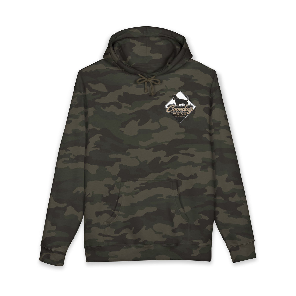 Coondog Classic Tan Diamond Heavyweight Hoodie