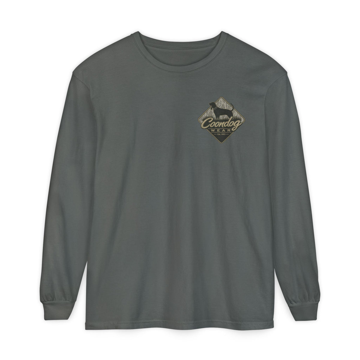 Coondog Bottom Land Diamond Hunting Long Sleeve Shirt
