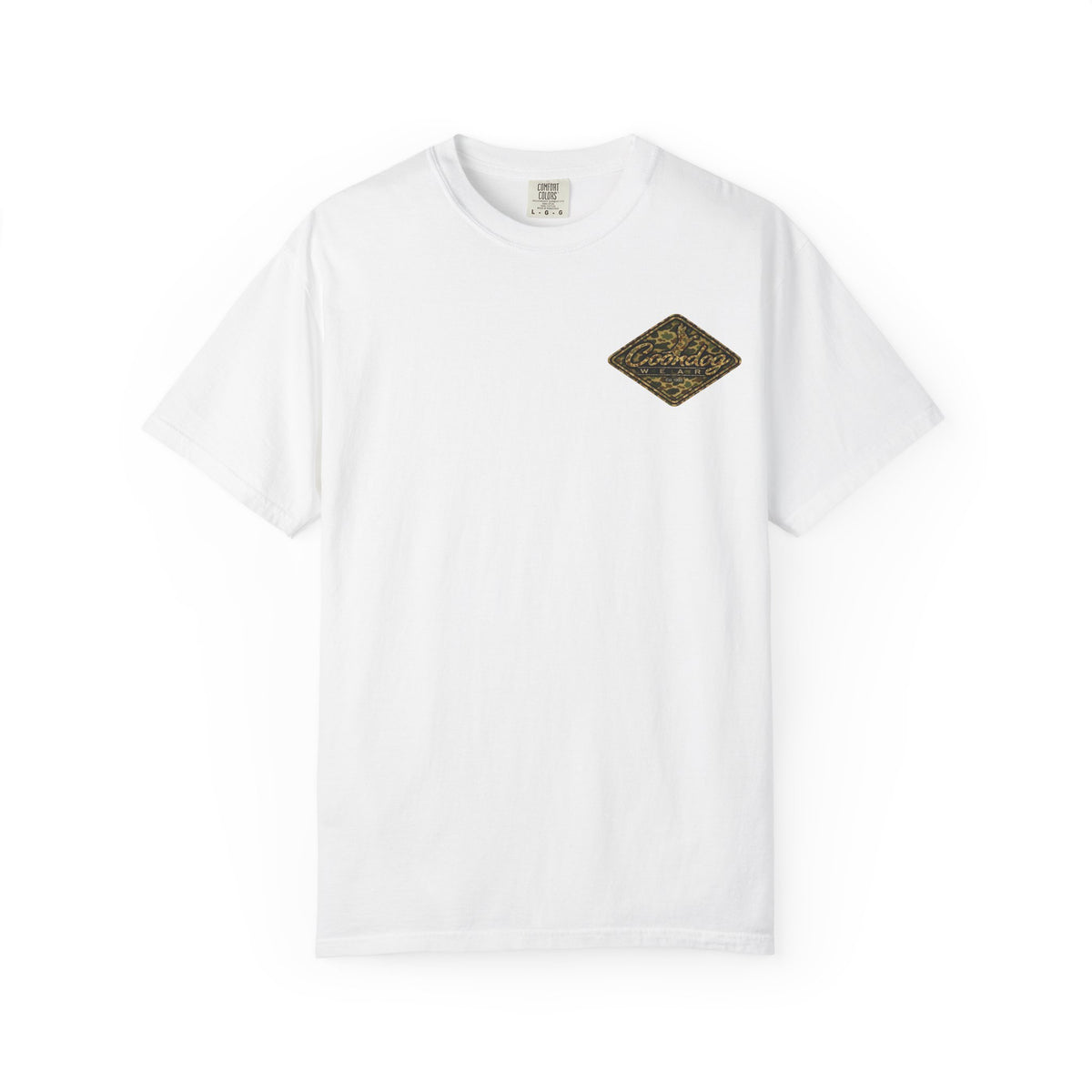 Coondog Vintage Duck Camo Diamond Hunting T-Shirt