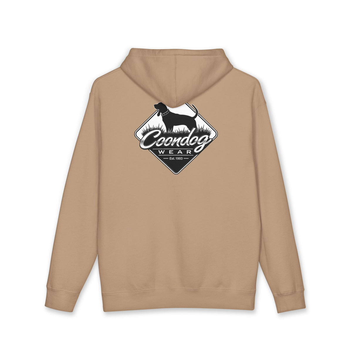 Coondog Classic White Diamond Heavyweight Hoodie