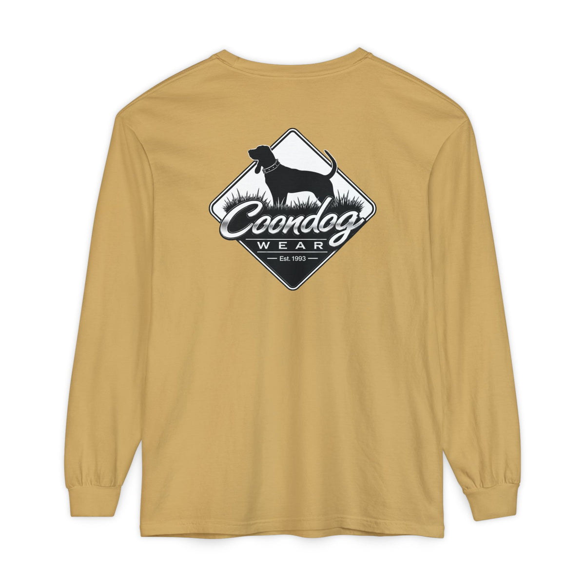 Coondog Classic White Diamond Hunting Long Sleeve Shirt