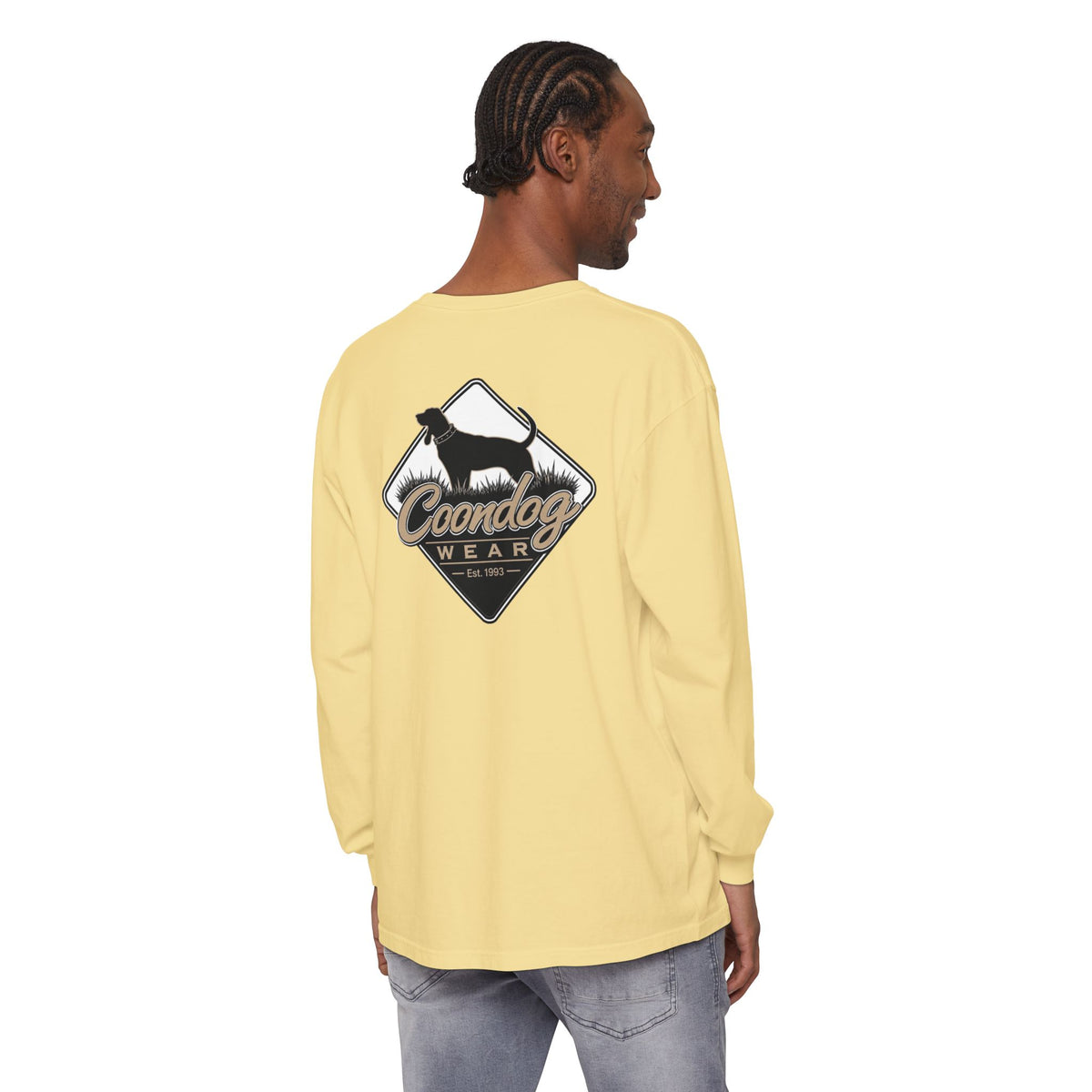 Coondog Classic Tan Diamond Hunting Long Sleeve Shirt