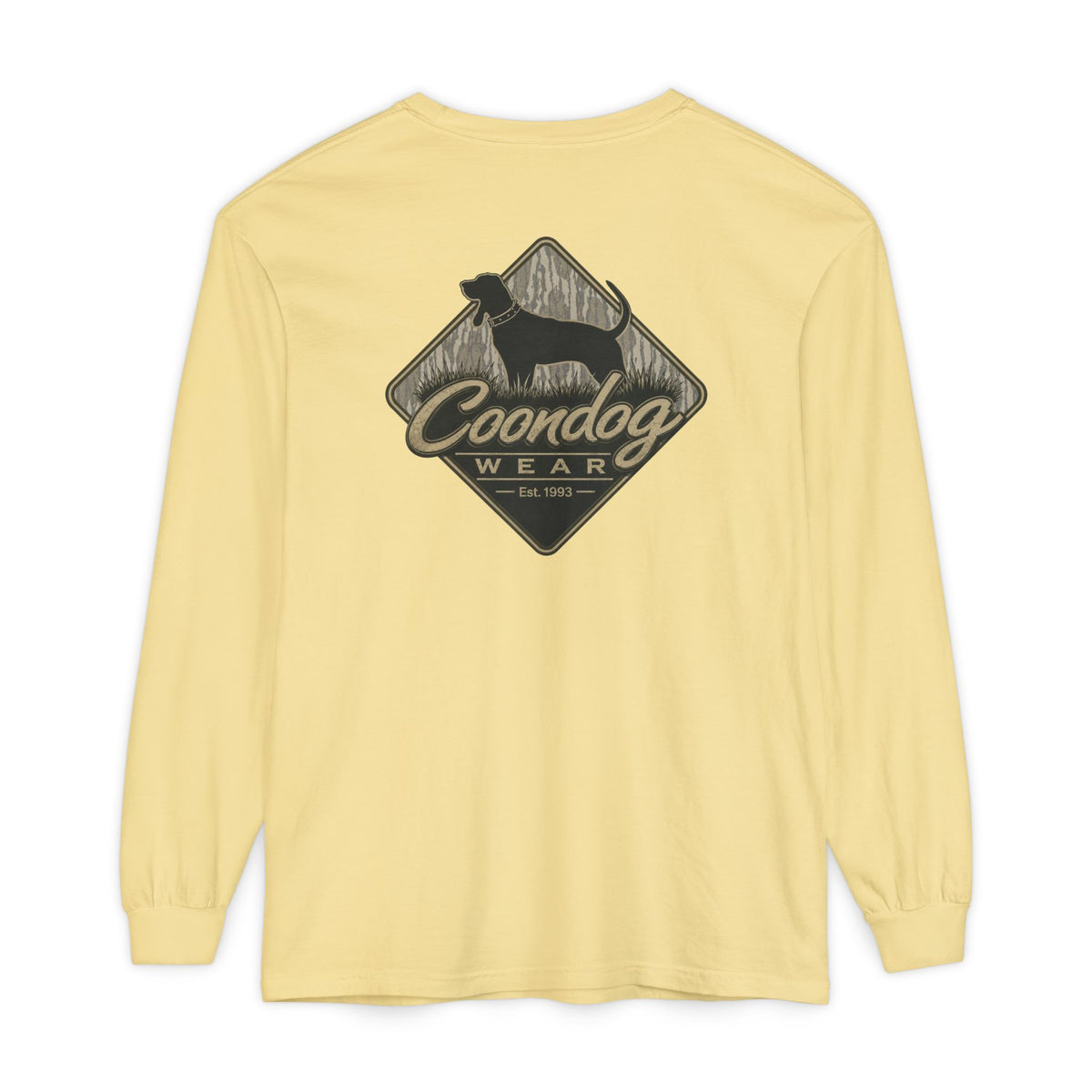 Coondog Bottom Land Diamond Hunting Long Sleeve Shirt