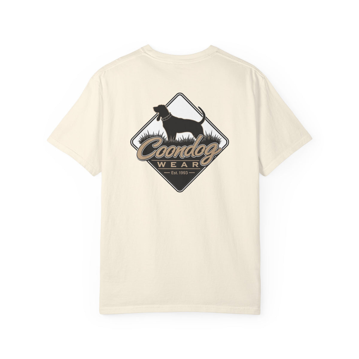 Coondog Classic Tan Diamond Hunting T-Shirt