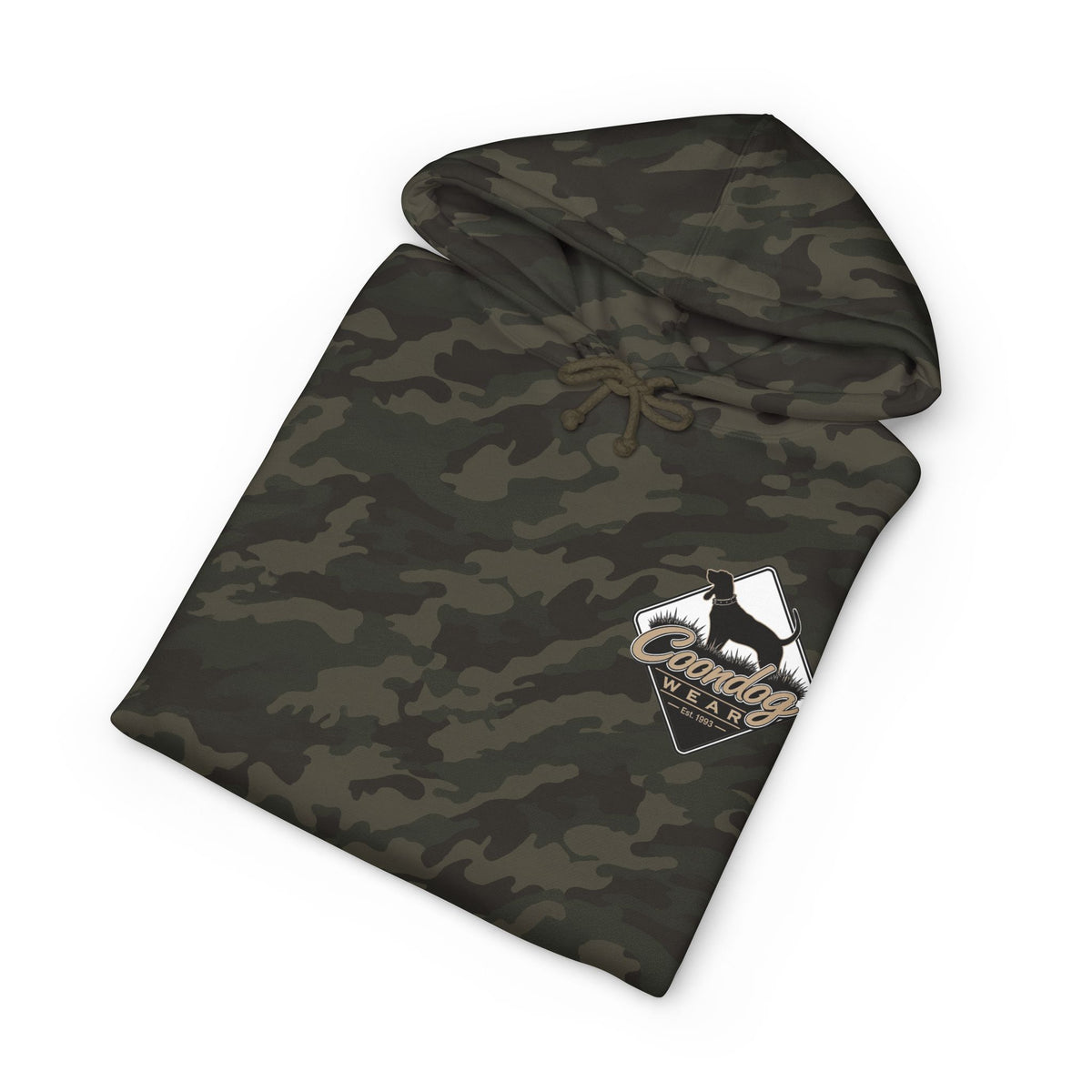 Coondog Classic Tan Diamond Heavyweight Hoodie