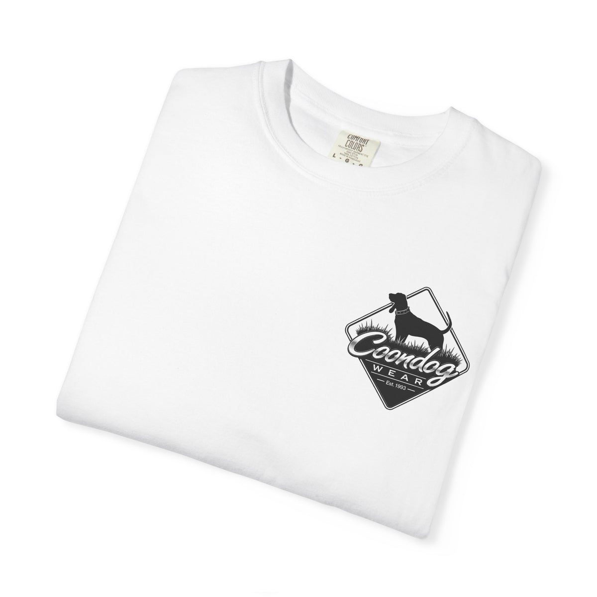 Coondog Classic White Diamond Hunting T-Shirt
