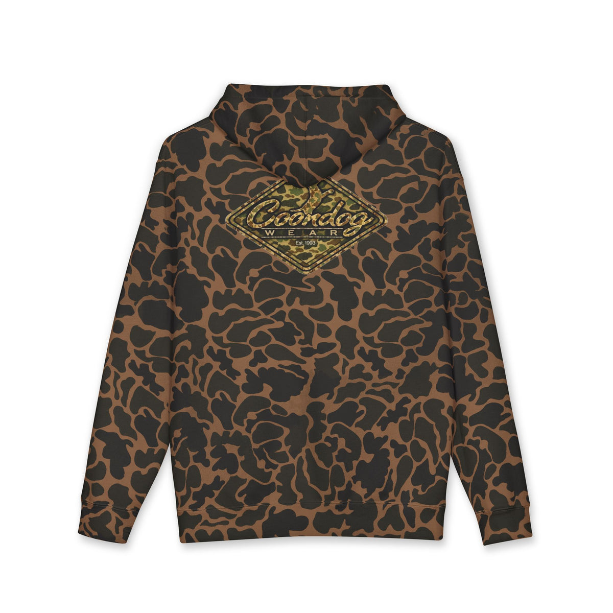 Coondog Vintage Duck Camo Diamond Heavyweight Hoodie