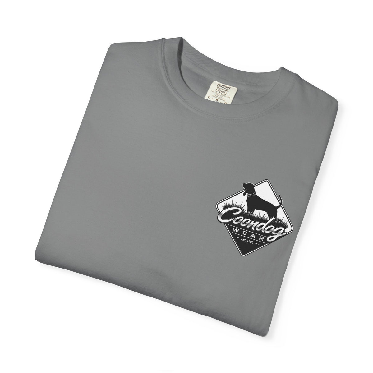 Coondog Classic White Diamond Hunting T-Shirt