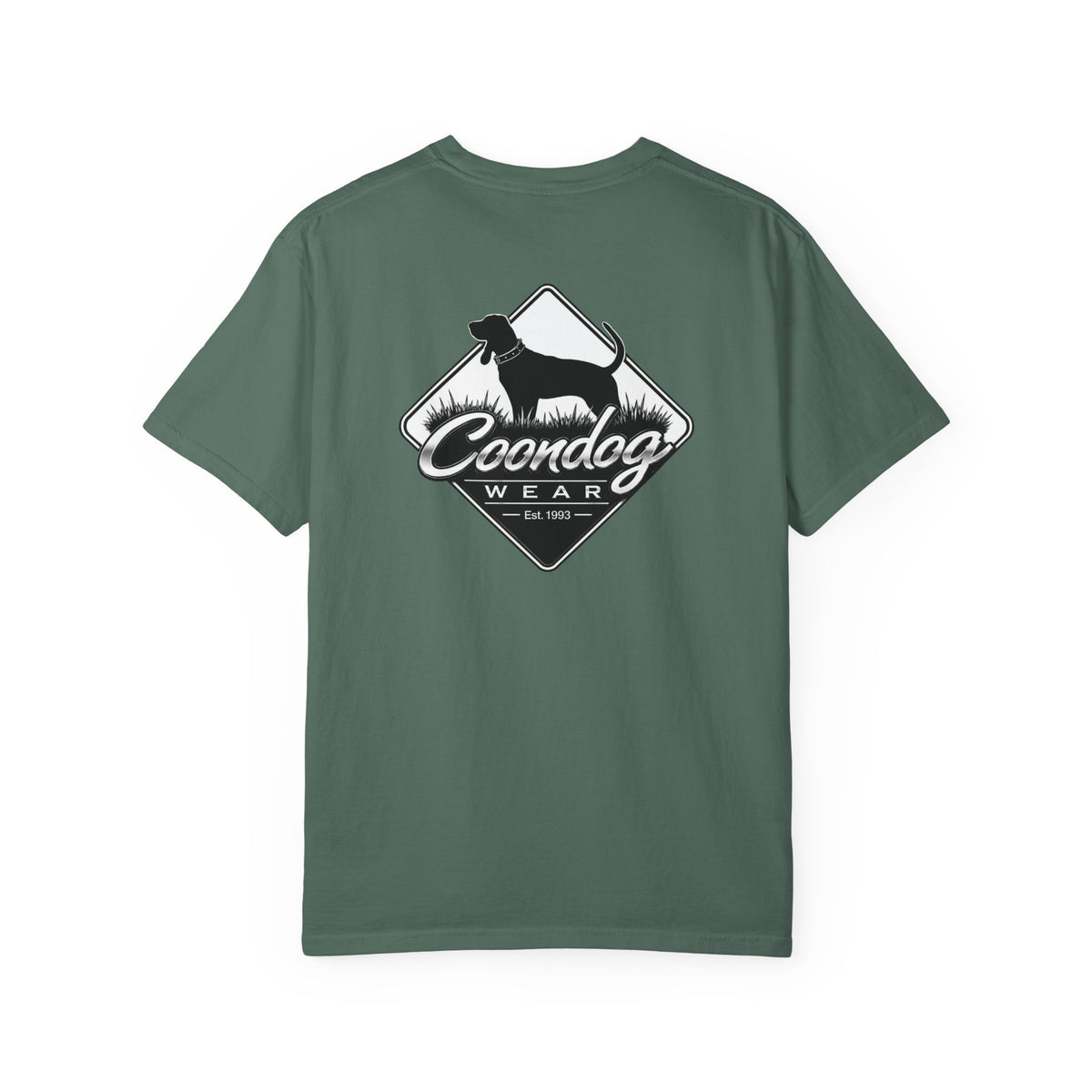 Coondog Classic White Diamond Hunting T-Shirt