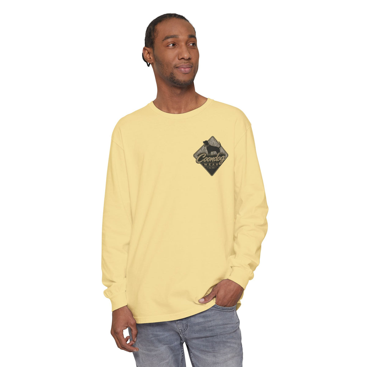 Coondog Bottom Land Diamond Hunting Long Sleeve Shirt