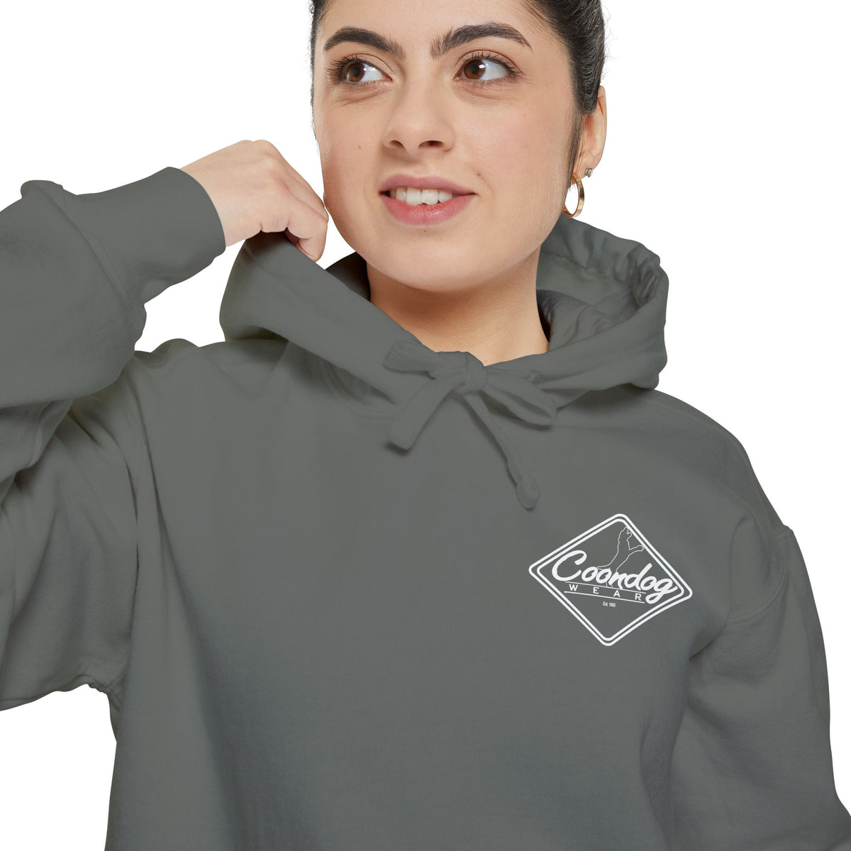 Coondog White Diamond Heavyweight Hunting Hoodie
