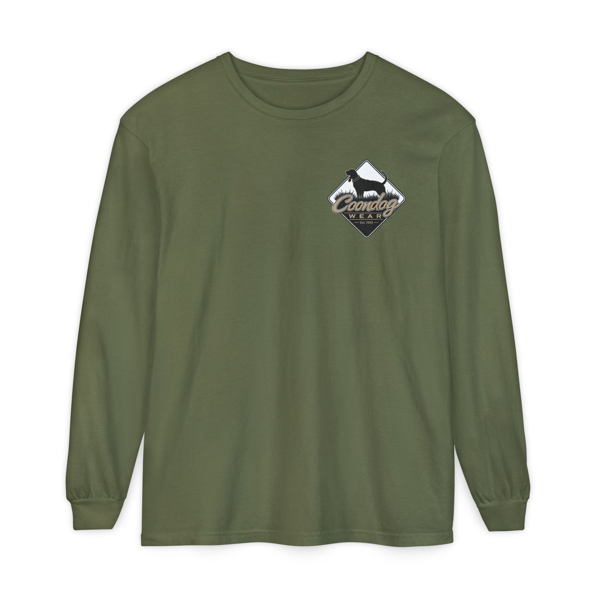 Coondog Classic Tan Diamond Hunting Long Sleeve Shirt