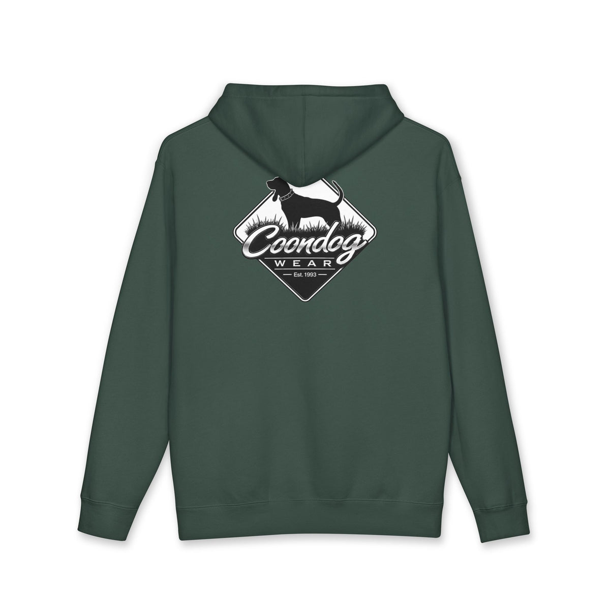Coondog Classic White Diamond Heavyweight Hoodie