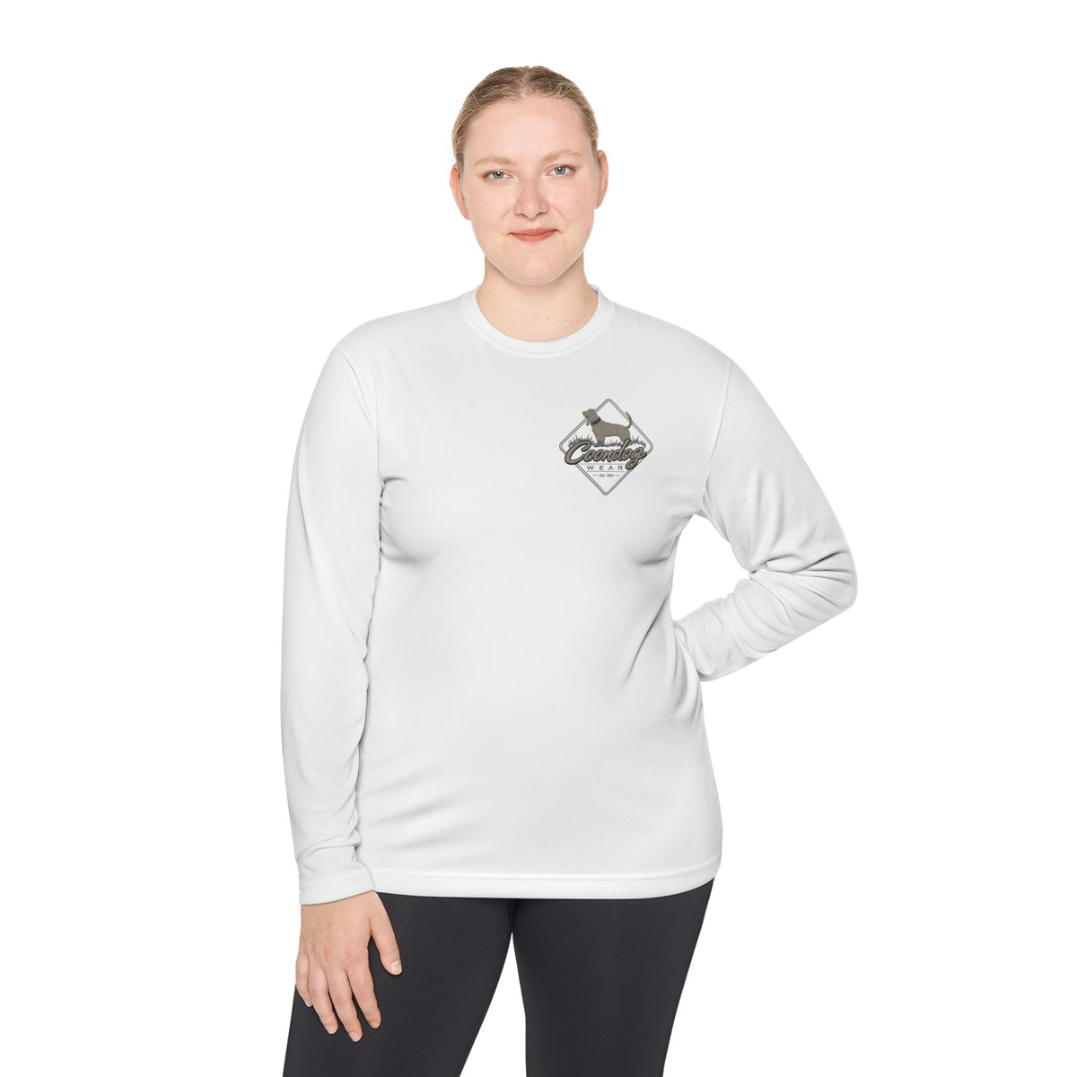 Coondog Stone Cold Concrete Diamond Performance Long Sleeve Shirt