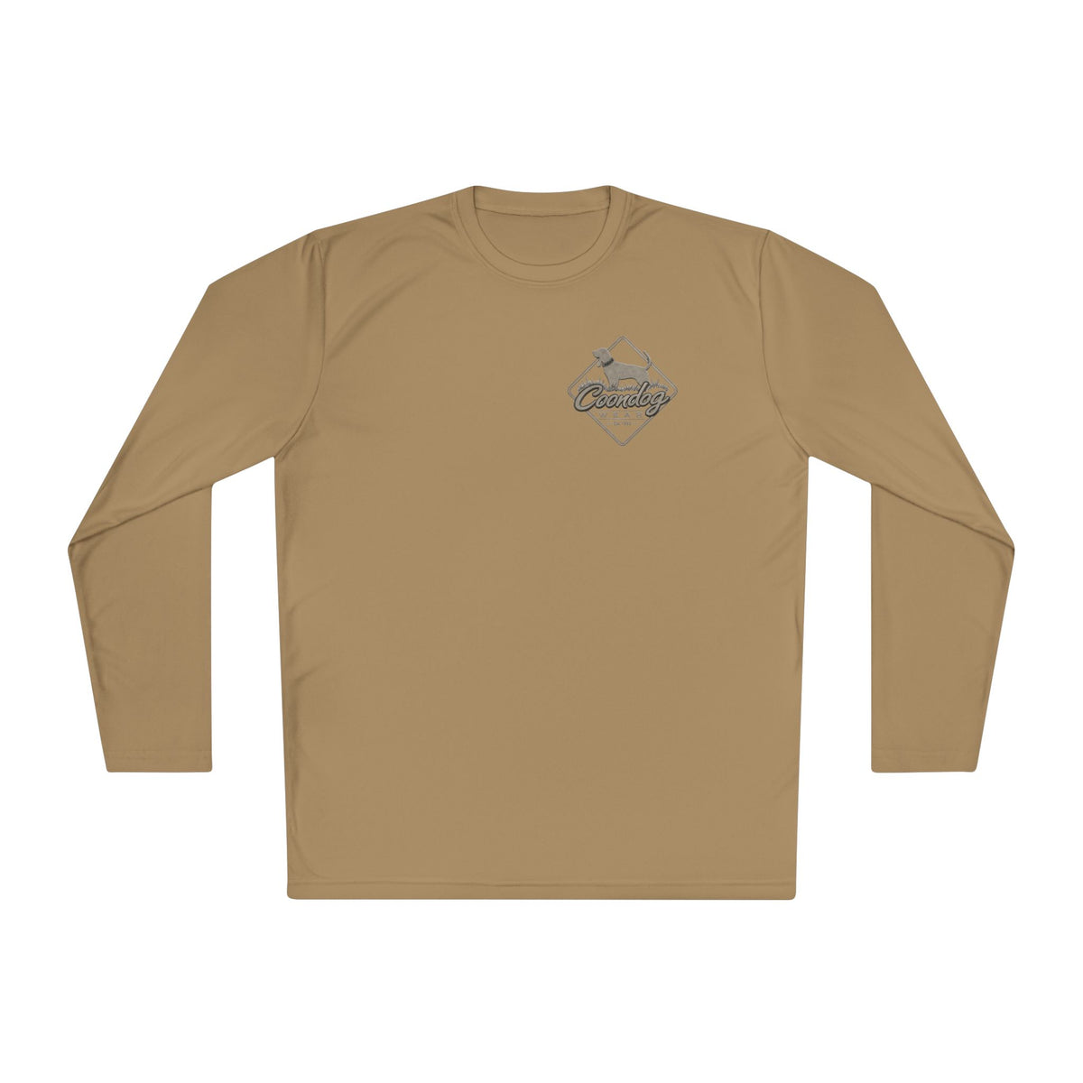 Coondog Stone Cold Concrete Diamond Performance Long Sleeve Shirt