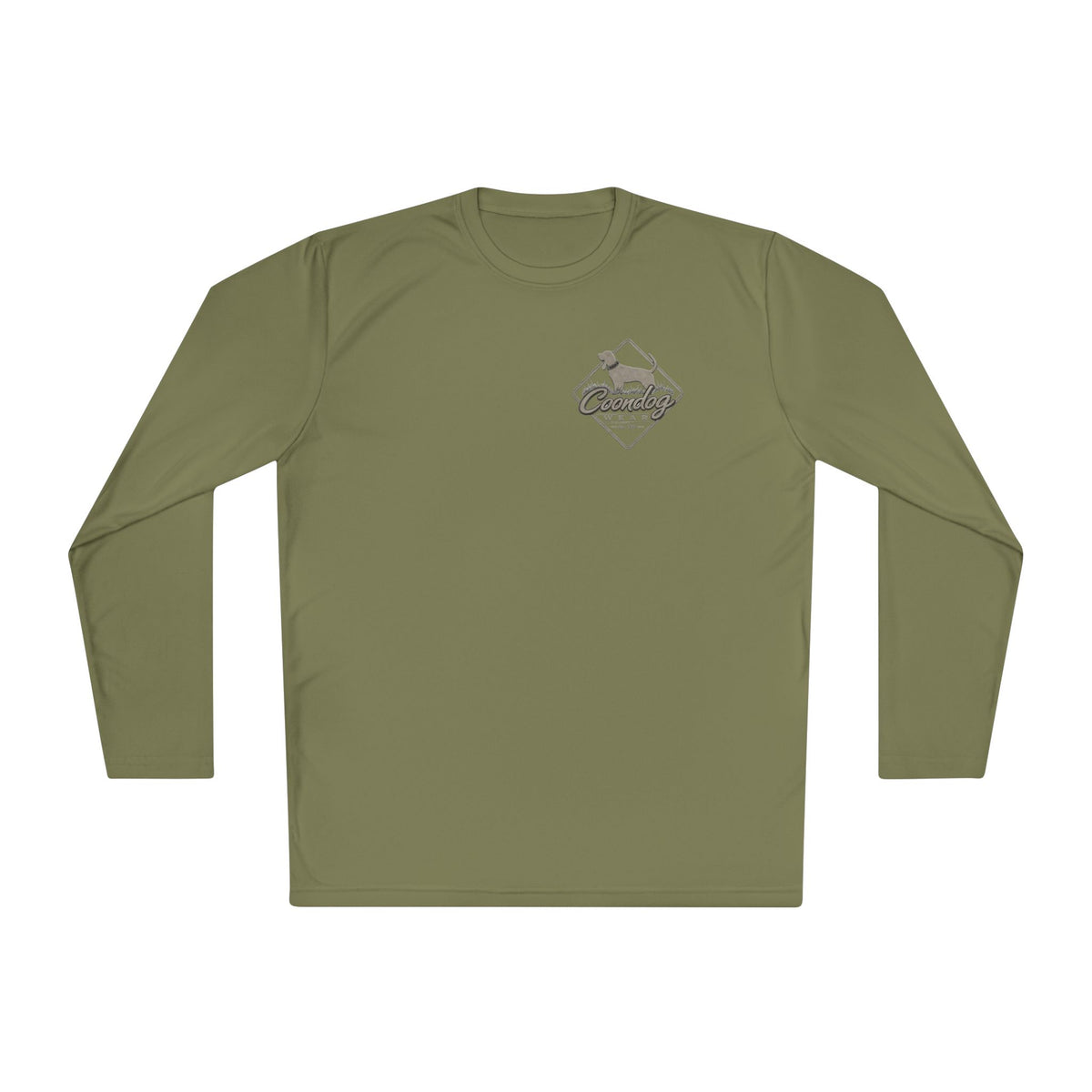 Coondog Stone Cold Concrete Diamond Performance Long Sleeve Shirt