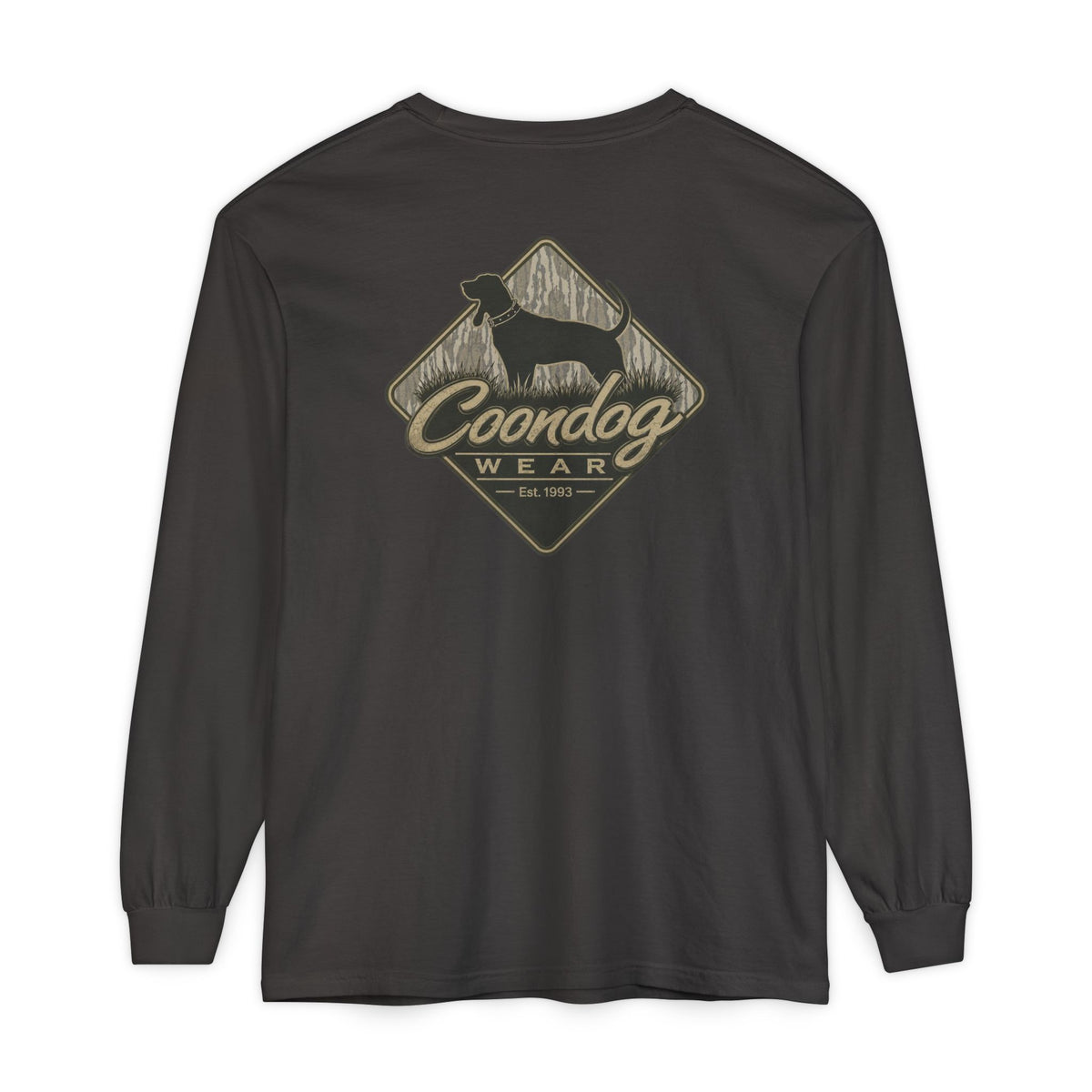 Coondog Bottom Land Diamond Hunting Long Sleeve Shirt